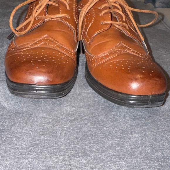 Deer Stags-Boys' Brown Formal Dress Shoes Size Big Kid 3 - Picture 8 of 16